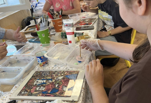 Projekt "Splot kultur": cykl warsztatów sztuki ludowej dla każdego