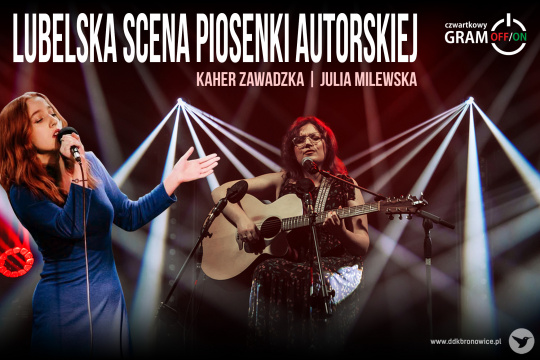 Kaher Zawadzka i Julia Milewska – koncert