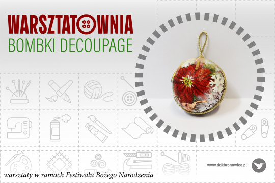 Warsztatownia: Bombki decoupage