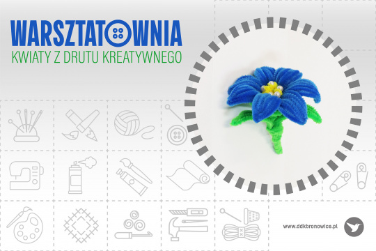 Warsztatownia: Kwiaty z drutu kreatywnego