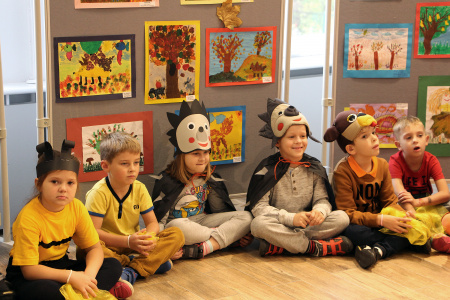 Wystawa prac plastycznych dzieci z Przedszkola nr 32 w Lublinie