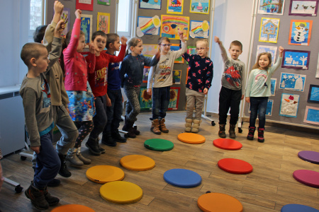 Wystawa prac plastycznych dzieci z Przedszkola nr 9 w Lublinie