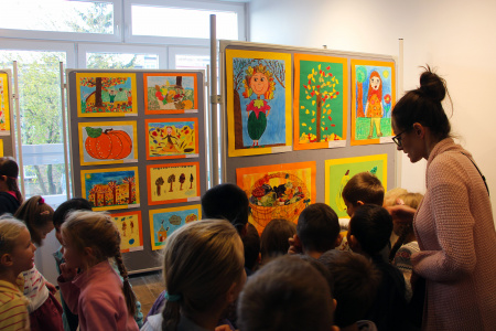 Wystawa prac plastycznych uczniów Szkoły Podstawowej nr 32 w Lublinie