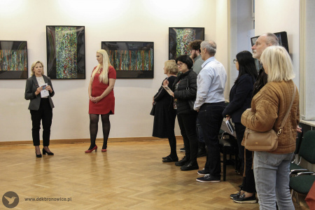 Wystawa malarstwa Moniki Pękały
