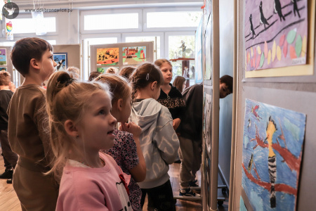 Wystawa prac uczniów ze Szkoły Podstawowej nr 31