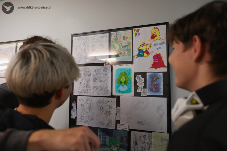 Wystawa „Szkicownik Komiksowy”