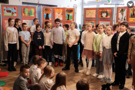 Wystawa prac uczniów z Zespołu Szkolno-Przedszkolnego nr 6