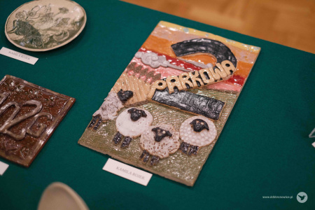 Wystawa ceramiki uczestników warsztatów