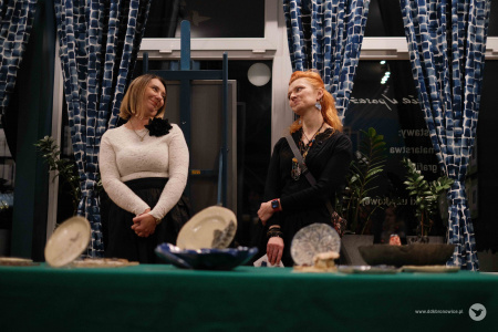 Wystawa ceramiki uczestników warsztatów