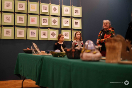 Wystawa ceramiki uczestników warsztatów