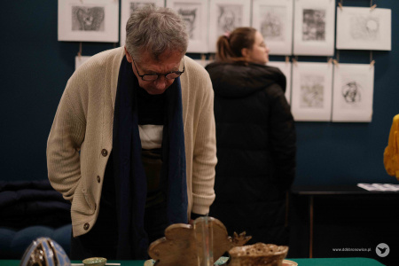 Wystawa ceramiki uczestników warsztatów