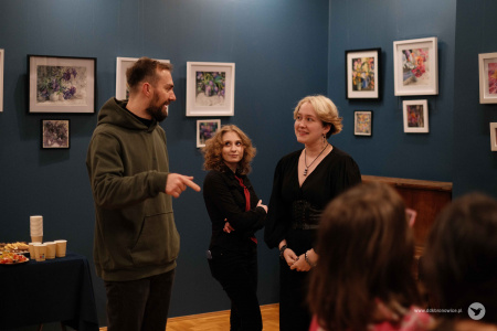 Wystawa akwareli Svitlany Medvediewy