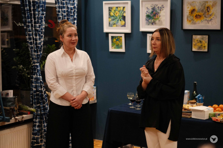 Wystawa akwareli Svitlany Medvediewy