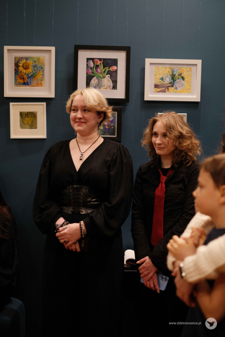 Wystawa akwareli Svitlany Medvediewy