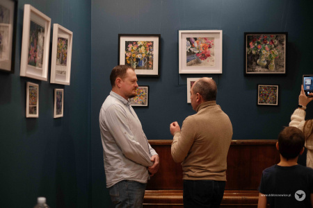 Wystawa akwareli Svitlany Medvediewy