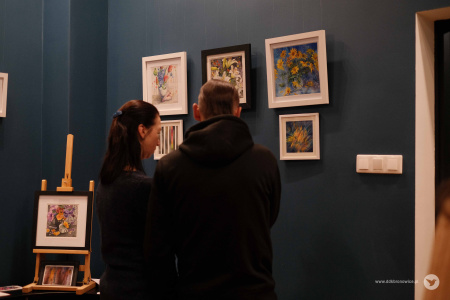 Wystawa akwareli Svitlany Medvediewy