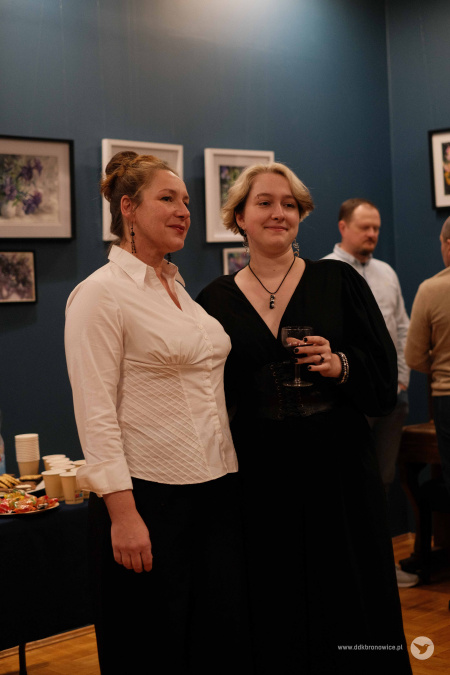 Wystawa akwareli Svitlany Medvediewy