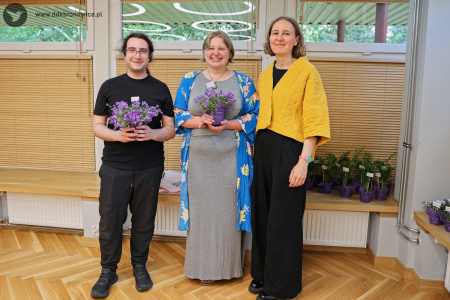 Pracownicy Pracowni Kultury Tatary, od lewej: Jakub Baran, Emilia Skubis, Agata Pawłowska.