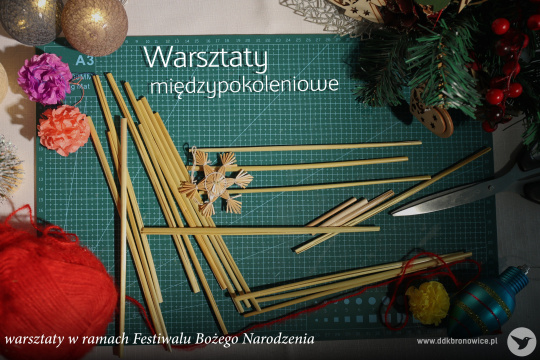 Zawieszki na choinkę – warsztaty