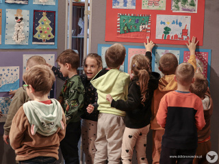 Wystawa prac dzieci z Przedszkola nr 7