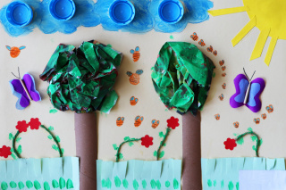 Wystawa prac dzieci z Przedszkola nr 32