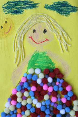 Wystawa prac dzieci z Przedszkola nr 32