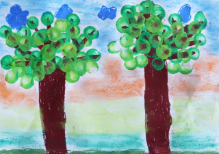 Wystawa prac dzieci z Przedszkola nr 32