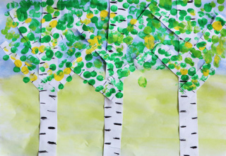 Wystawa prac dzieci z Przedszkola nr 32