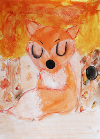 Wystawa prac uczniów z Zespołu Szkolno-Przedszkolnego nr 6