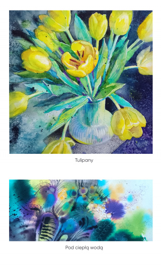 Wystawa akwareli Svitlany Medvediewy