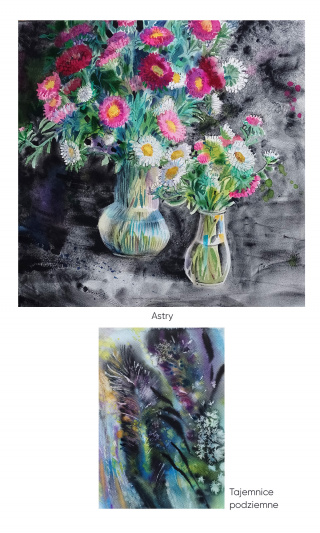 Wystawa akwareli Svitlany Medvediewy