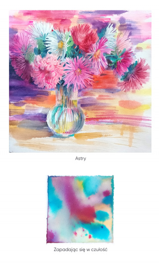 Wystawa akwareli Svitlany Medvediewy