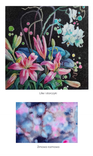 Wystawa akwareli Svitlany Medvediewy