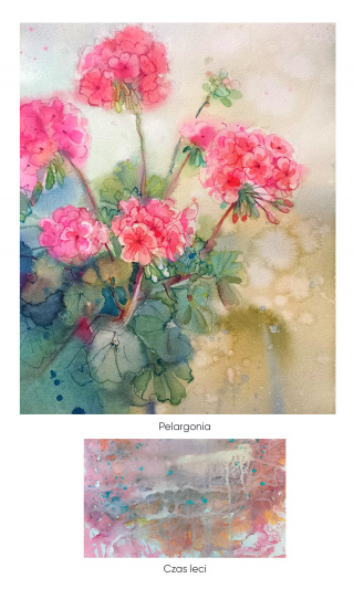 Wystawa akwareli Svitlany Medvediewy