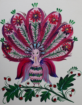 Wystawa „Barwy Petrykiwki – na styku tradycji i współczesności”